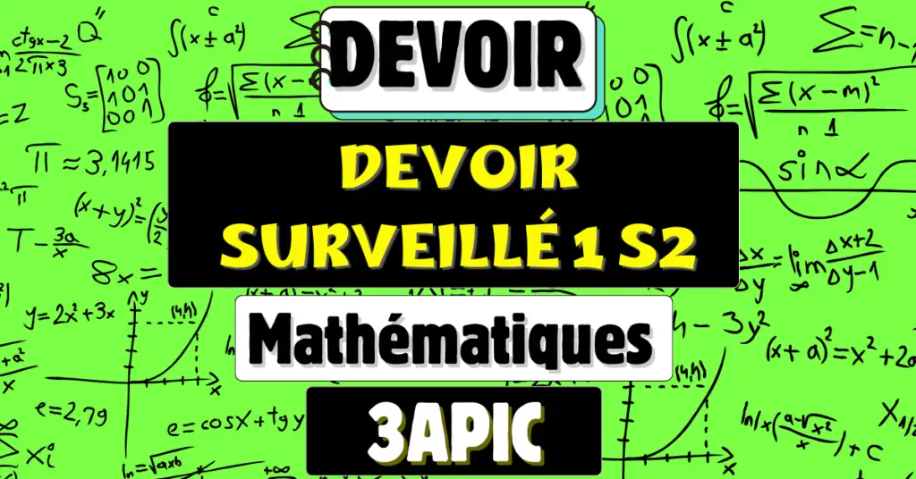 devoir surveillé N1 S2