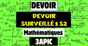 devoir surveillé N1 S2