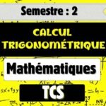 Cours Calcul Trigonométrique (TCS)