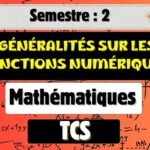 Généralités sur les Fonctions Numériques