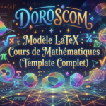 Modèle LaTeX : Cours de Mathématiques (Template Complet)