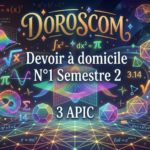 Devoir a domicile N◦1 (Semestre 2) 3APIC